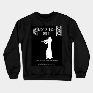 Dance me to ende of love dark Crewneck Sweatshirt